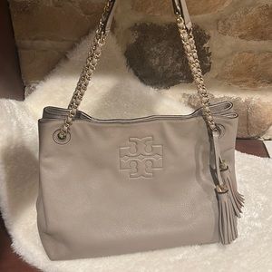 Tory Burch Leather Gold Chain Purse